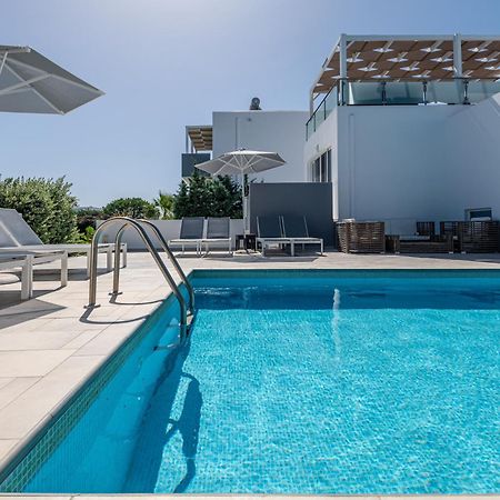 Asteria Pearl Villa 2 With Rooftop Jacuzzi Тигаки Экстерьер фото